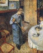 Camille Pissarro Rural small maids Spain oil painting artist